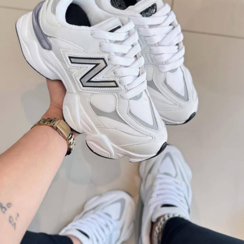 New Balance 9060 Branco/Cinza - 36